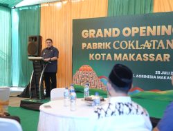 Wali Kota Makassar Resmikan Pabrik Coklatana, Dorong Serapan Tenaga Kerja Lokal dan Ekonomi Daerah