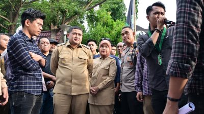 Munafri–Aliyah Turun ke Jalan, Jemput Aspirasi HMI dengan Dialog Terbuka