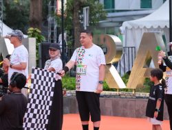 HUT ke-73 Kalla, Munafri Ikut Lari 10K Bersama 3.000 Peserta di Kalla Run 2025